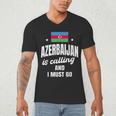 Azerbaijan Lover Saying Azeri Nostalgia Men's V-Neck T-Shirt