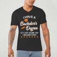 Bachelor Graduation 2026 Always Right Bachelor Degree Men's V-Neck T-Shirt