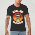Bachelor Graduation For University Degree Party Llama Men's V-Neck T-Shirt
