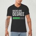 Bachelors Degree Loading College Student Graduation Men's V-Neck T-Shirt