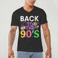 Back To The 90's Mixtape Era Nostalgia Retro 1990 90's Style Men's V-Neck T-Shirt