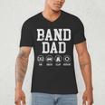 Band Dad Pay Drive Clap Repeat Marching Band Dad Men's V-Neck T-Shirt Band Dad Pay Drive Clap Repeat Marching Band Dad Men's V-Neck T-Shirt
