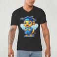 Bee Graduation Cute Kindergarten Elementary High School Men's V-Neck T-Shirt