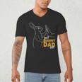 Best Bunny Dad Ever Rabbit Daddy Bunny Father Bunny Men's V-Neck T-Shirt Best Bunny Dad Ever Rabbit Daddy Bunny Father Bunny Men's V-Neck T-Shirt