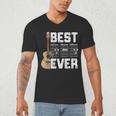 Best Dad Ever Guitarist Father D-A-D Chord Guitar Men's V-Neck T-Shirt