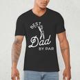 Best Dad By Par Father's Day Golf Daddy Golfing Golfer Men's V-Neck T-Shirt
