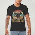 Best Pug Dad Ever Pug Dog For Men And Boys Men's V-Neck T-Shirt