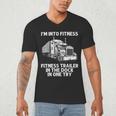 Best Truck Driver Art For Men Dad Women Trucking CDL Trucker Men's V-Neck T-Shirt