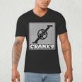 Bicycle DADS Old Guy WHO Ride Bikes BMX Mountain OR Road Men's V-Neck T-Shirt