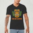 The Big Kahuna Hawaiian Tiki Dad Boss T-Shirt Men's V-Neck T-Shirt