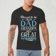Blessed To Be Called Dad Grandpa And a Great Grandpa Men's V-Neck T-Shirt