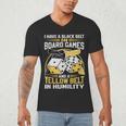 Board Game Saying Shy Introvert Geeks Men's V-Neck T-Shirt