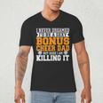 Bonus Cheer Dad Cheer Step Dad Men's V-Neck T-Shirt