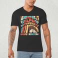 Books Helping Introverts Avoid Conversation Men's V-Neck T-Shirt