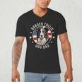 Border Collie Dog Owner For Men Border Collie Dad Men's V-Neck T-Shirt