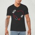 BSN RN Nurse Graduation Nursing Essentials BSN Nurses Men's V-Neck T-Shirt