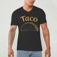 Burrito Taco Taquito Dad Mom Child Baby Matching Family Men's V-Neck T-Shirt