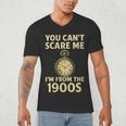 You Can't Scare Me I'm From The 1900s Vintage Pocket Watch Men's V-Neck T-Shirt