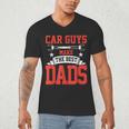 Car Guys Make The Best Dads Garage Mechanic Dad Men's V-Neck T-Shirt