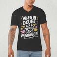 Care Management s For Nurse Case Manager Graduation Men's V-Neck T-Shirt