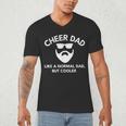 Cheer Dad Cheerleading Bearded Definition Men's V-Neck T-Shirt