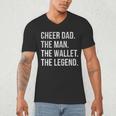 Cheer Dad Cheerleading Men's V-Neck T-Shirt Cheer Dad Cheerleading Men's V-Neck T-Shirt