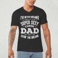 Cheerleading Dad Father Cheer Dad Men's V-Neck T-Shirt