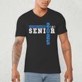 Cheerleading Senior Night Cheer Senior 2025 Graduation 23 Men's V-Neck T-Shirt