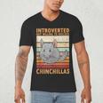 Chinchilla Owner Introvert Chinchilla Men's V-Neck T-Shirt