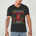 Christmas Introvert Team Introvert Introverted Xmas Men's V-Neck T-Shirt Christmas Introvert Team Introvert Introverted Xmas Men's V-Neck T-Shirt