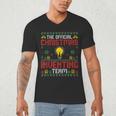 Christmas Inventing Team Inventing Introvert Xmas Men's V-Neck T-Shirt Christmas Inventing Team Inventing Introvert Xmas Men's V-Neck T-Shirt