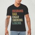 Cigar Lover For Dad Men Vintage Cigar Saying Men's V-Neck T-Shirt