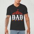 Circus Dad Of The Birthday Boy & Girl Carnival Family Outfit Men's V-Neck T-Shirt