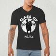 Class Of 2018 Dabbing Graduations Shirt-High School Grad Tee Men's V-Neck T-Shirt