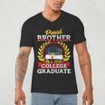 Class Of 2018 Graduation Tshirt For Brother Of Graduate Men's V-Neck T-Shirt