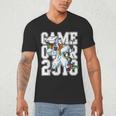 Class Of 2018 Graduation Dabbing Unicorn Shirt Men's V-Neck T-Shirt
