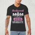 Class Of 2018 Graduation Shirt Mom Of Graduate Men's V-Neck T-Shirt