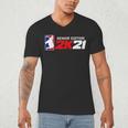 Class Of 2021 Senior Year Gamer Style Graduation For Grad Men's V-Neck T-Shirt
