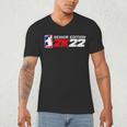 Class Of 2022 Senior Year Gamer Style Graduation For Grad Men's V-Neck T-Shirt