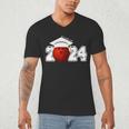 Class Of 2024 Graduation For Him Her Bowling Sports Men's V-Neck T-Shirt