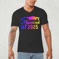 Class Of 2025 Mastered It College Masters Degree Graduation Men's V-Neck T-Shirt
