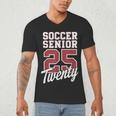 Class Of 2025 Senior 2025 Graduation 2025 Soccer Men's V-Neck T-Shirt