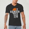 Class Of 2026 Basketball Senior 26 Player Team Graduation Men's V-Neck T-Shirt