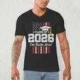 Class Of 2026 Senior Graduation American Flag Senior 2026 Men's V-Neck T-Shirt
