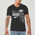 Class Of 2026 Senior 2026 Graduation Decoration Men Senior Men's V-Neck T-Shirt