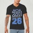 Class Of 2026 Senior Graduation High School And College Grad Men's V-Neck T-Shirt