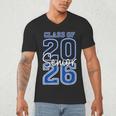 Class Of 2026 Senior Retro Graduation 2026 First Day Vintage Men's V-Neck T-Shirt