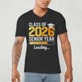 Class Of 2026 Senior Year Loading Senior 2026 Graduation Men's V-Neck T-Shirt