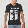 Class Of 2026 Shirt School Senior Year Graduation 2026 Men's V-Neck T-Shirt