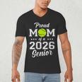 Class Of 2026 Tennis Mom Senior Graduation Graduate Men's V-Neck T-Shirt